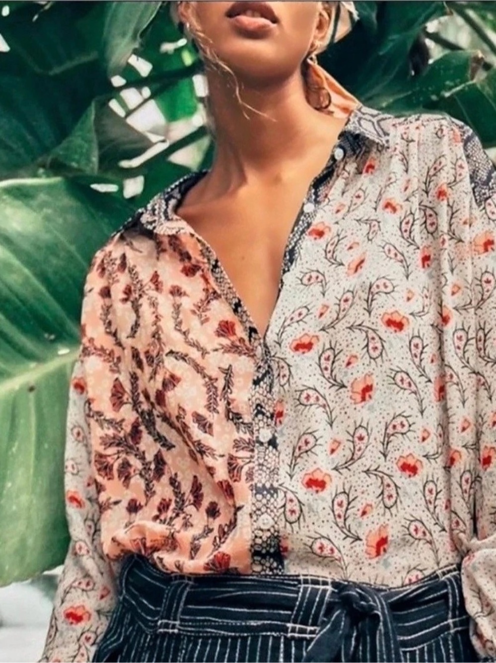 Free People Dani Button Down Top. Size Small. Runs large as FP does. EUC.